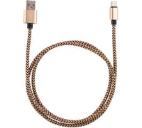 Кабель USB/Type-C Energy T-02 цвет - золотой 006375