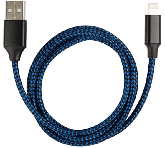 Кабель USB/Lightning Energy ET-03 для продукции Apple цвет - синий 006283 1
