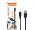 Кабель GoPower GP01T USB (m)-Type-C (m) 1.0м 2.4A ПВХ черный 00-00018566 2