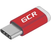 Переходник USB Type C - MicroUSB 2.0 M-F GCR Красный VIVUCI3U2MF-Red
