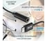 Переходник USB GCR Type C - 3.5mm mini jack гибкий черный VIV52I308 2