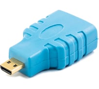 Переходник HDMI на micro HDMI GCR голубой VIV50I938