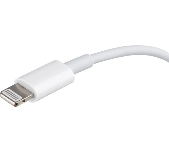 Кабель ENERGY ET-34 USB-С/Lightning (для продукции Apple), 1 м, 20 Вт, белый 108051
