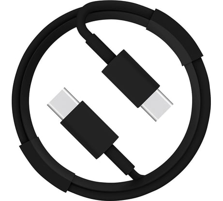 Кабель ENERGY ET-32 USB-С/USB-C, 1 м, 40 Вт, черный 108048