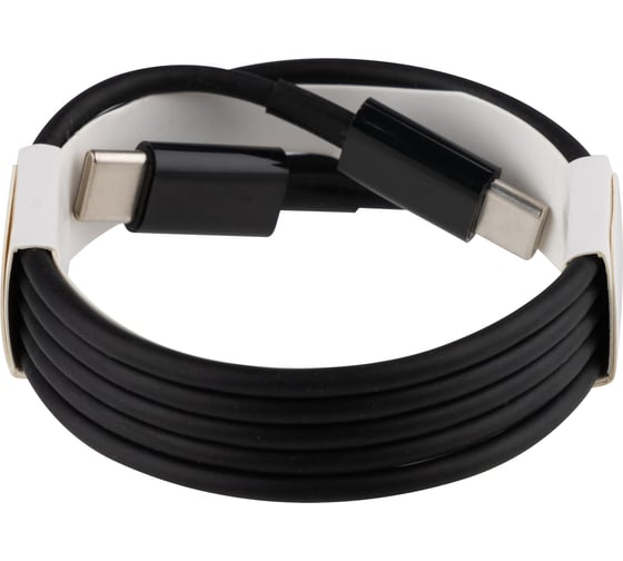 Кабель ENERGY ET-32 USB-С/USB-C, 1 м, 40 Вт, черный 108048