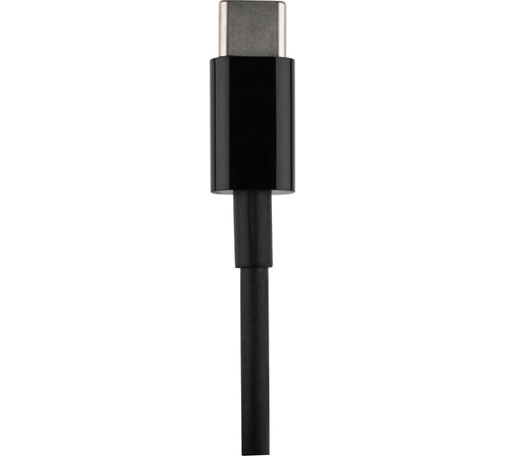 Кабель ENERGY ET-32 USB-С/USB-C, 1 м, 40 Вт, черный 108048