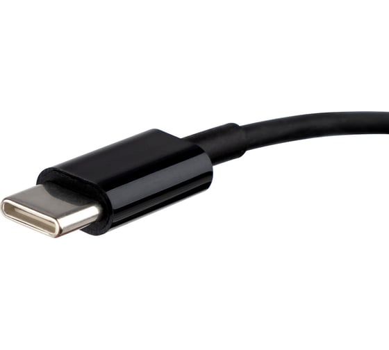 Кабель ENERGY ET-32 USB-С/USB-C, 1 м, 40 Вт, черный 108048