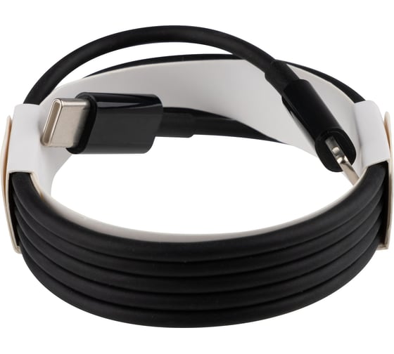 Кабель ENERGY ET-34 USB-С/Lightning (для продукции Apple), 1 м, 20 Вт, черный 108052