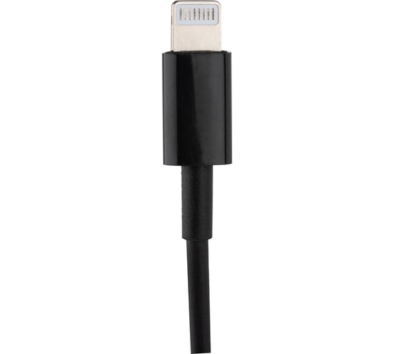 Кабель ENERGY ET-34 USB-С/Lightning (для продукции Apple), 1 м, 20 Вт, черный 108052