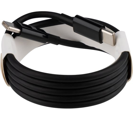 Кабель ENERGY ET-33 USB-С/USB-C, 1 м, 60 Вт, черный 108050