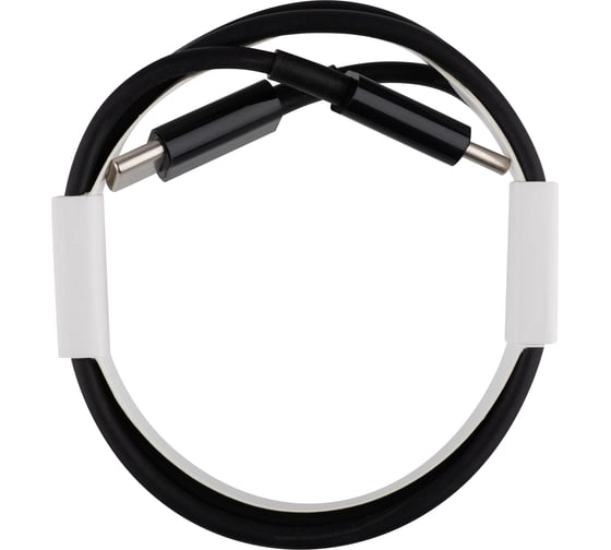 Кабель ENERGY ET-33 USB-С/USB-C, 1 м, 60 Вт, черный 108050