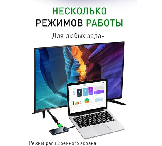 Кабель HDMI 2.0 GCR 2.0m BICOLOR нейлон AL корпус зеленый HDR 4на2на2 VIV51I486