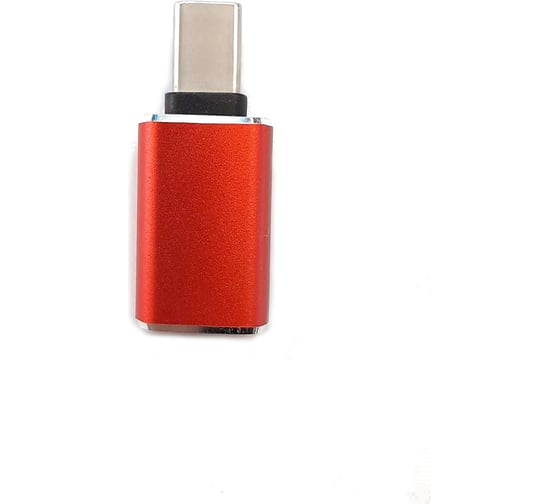 Переходник USB Type C на USB 3.0 M-AF GCR красный VIV52I298
