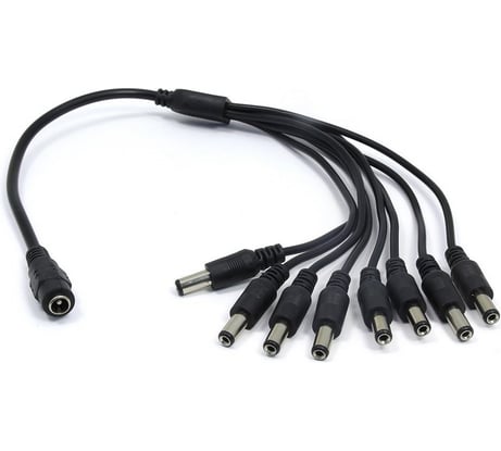 Разветвитель питания Amatek AVC-DC-M8 "1 на 8" 7000615