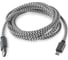 Кабель USB Rombica micro USB, текстиль, 2м, черно-белый Digital AB-04 1