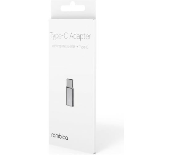 Адаптер Rombica Type-C Adapter Micro-USB Type-С f - USB 2 0 Type-C для смартфонов TC-00010