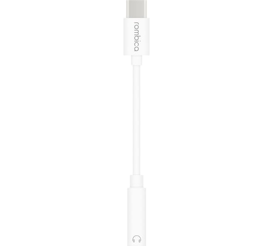 Адаптер Rombica Type-C Adapter USB-C - Jack 3 5mm f White/ для смартфонов TC-00090 1
