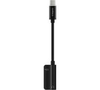 Адаптер Rombica Type-C Adapter USB-C m - 3 5mm f + USB Type-C f/ для смартфонов TC-00190