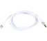 Rombica Кабель USB - Lightning MFI, ПВХ Плоский, 1м, белый DIGITAL MR-01 CB-MR01W 1