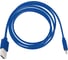 Кабель Rombica USB - Lightning MFI, ПВХ Плоский, 1м, синий DIGITAL MR-01 CB-MR01N 2