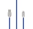 Кабель Rombica USB - Lightning MFI, Текстиль, 1м, Navy DIGITAL MB-05 CB-IB05MB 3
