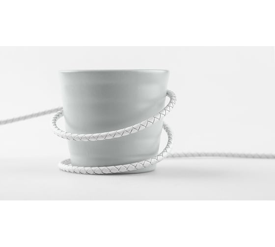Кабель Rombica USB - Lightning MFI/ Текстиль/ 1м/ Белый/ Digital IL-05 CB-IL05