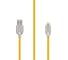 Кабель Rombica USB - Lightning MFI, Текстиль, 1м, Желтый DIGITAL MB-05 CB-IB05MY 1