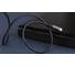 Кабель Rombica USB - Lightning MFI, Текстиль, 1м, Черный Digital IL-04 CB-IL04 3