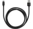 Кабель Rombica USB - Lightning MFI, Текстиль, 1м, Черный Digital IL-04 CB-IL04 4