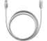 Кабель Rombica USB - micro USB, металл, 1м, серебряный Digital AS-10 CB-AS10 1