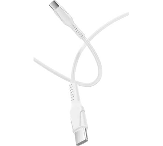 Кабель GoPower GP21TT Type-C (m)-Type-C (m) 3.0A силикон белый 00-00028380 1