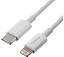 Кабель GoPower GP10TL Lightning (m)-Type-C (m) 1.0м белый 00-00022804