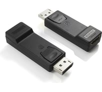 Переходник GCR DisplayPort-HDMI 20M-19F черный VIVCVIDP03