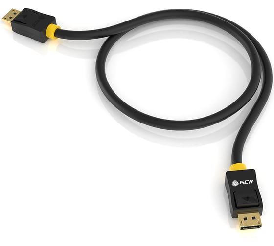 Кабель GCR 1.8m DisplayPort v1.2 20M-20M черный 28-28 AWG VIVDPI2DP-1.8m 1