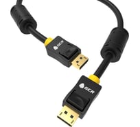 Кабель GCR PROF 5.0m DisplayPort v1.4 8 K 60Hz 4 K 165Hz OD 7.1mm чёрный VIV51I914