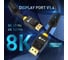 Кабель GCR PROF 5.0m DisplayPort v1.4 8 K 60Hz 4 K 165Hz OD 7.1mm чёрный VIV51I914 13