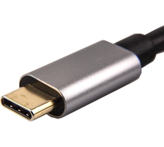 Адаптер VCOM USB 3.1 Type-C/m - DisplayPort/f 4K@60Hz, Aluminum Shell, CU422MB