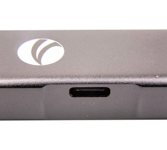 Адаптер VCOM USB 3.1 Type-C/m - HDMI A/f , 4K@60Hz, PD charging, Aluminum Shell, CU452