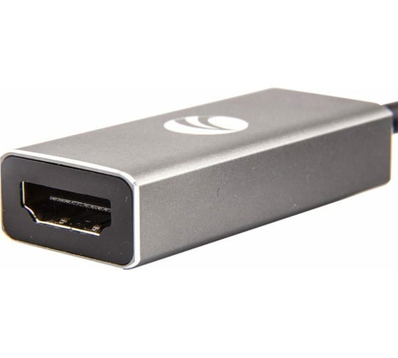 Aдаптер VCOM USB 3.1 Type-C/m --HDMI A/f 4K@60Hz, Aluminum Shell, CU423T