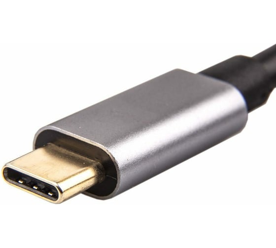 Aдаптер VCOM USB 3.1 Type-C/m --HDMI A/f 4K@60Hz, Aluminum Shell, CU423T