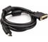 Кабель VCOM HDMI AM/DVI 24+1M, 1.8м, CU, 1080P@60Hz, 2F, CG484GD-1.8M 1