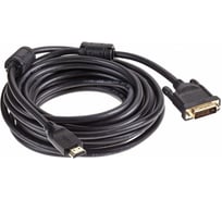 Кабель VCOM HDMI AM/DVI 24+1M, 7.5м, CU, 1080P 60Hz, 2F, CG484GD-7.5M