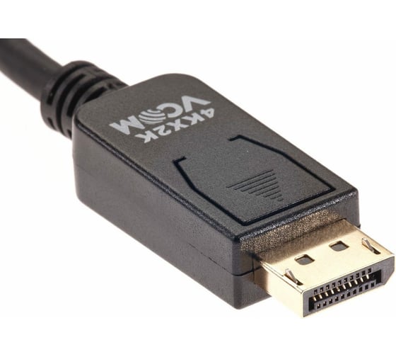 Кабель-переходник VCOM DisplayPort M - HDMI M, 4K 30Hz, 1.8m CG608-1.8M