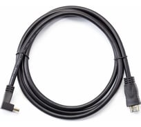 Кабель VCOM HDMI=HDMI-угловой коннектор 90 градусов, 1.8м, 2.0V CG523-1.8M