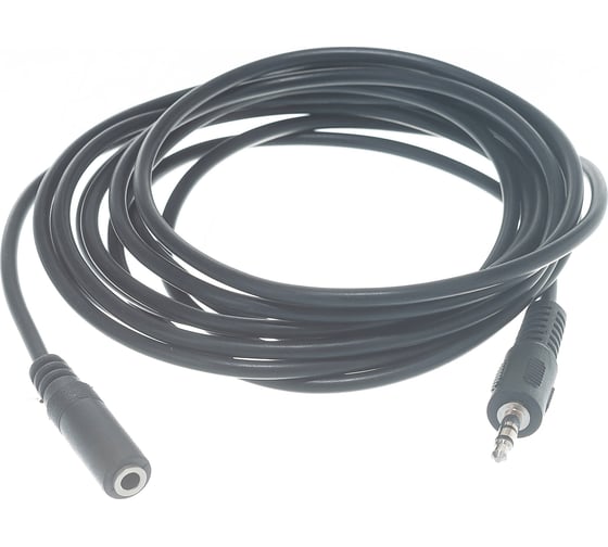 Удлинительный кабель VCOM 3.5 Jack M - 3.5 Jack F, стерео, аудио, 3.0м VAV7179-3M