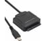 Кабель-адаптер VCOM Type-C - SATA III 2.5+SSD, CU819 2
