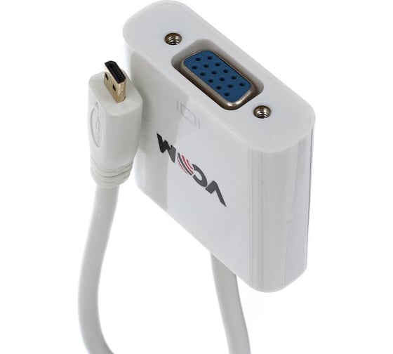 Кабель-переходник VCOM Micro HDMI M = VGA F 0.15m CG593