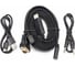 Кабель-переходник VCOM HDMI/M+micro USB -VGA_M+audio 1,8м 1080*60Hz, CG598-1.8M 1