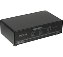 Разветвитель VCOM VGA 1-2-port VGA 15M - 2 VGA 15F, блок питания VDS8015