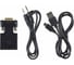 Переходник VCOM VGA/M+audio+micro USB - HDMI/F, 1080*60Hz, CA337 1
